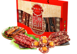 腊味礼盒_腊味礼品盒设计定制_佰富彩