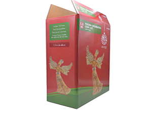 圣诞节礼品包装彩箱，礼品包装箱瓦楞纸箱