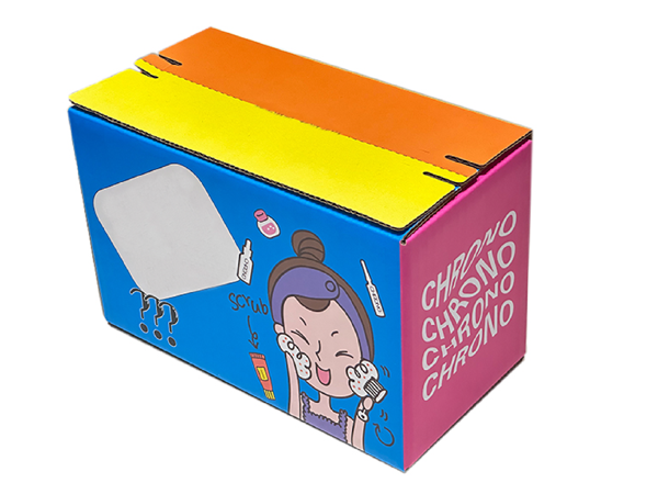 拉链纸箱快递化妆品包装盒定制
