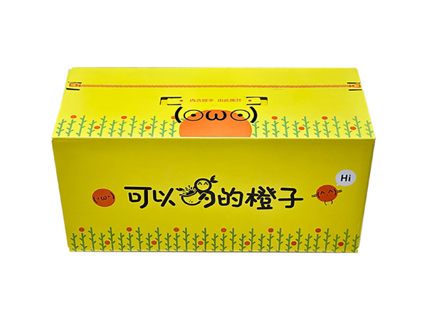快递包装橙子橘子梨苹果纸箱彩箱