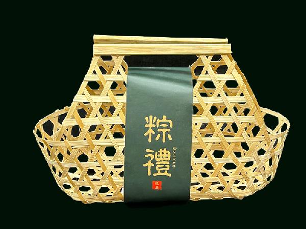 镂空竹篮竹筐手提端午粽子礼品包装篮子批发