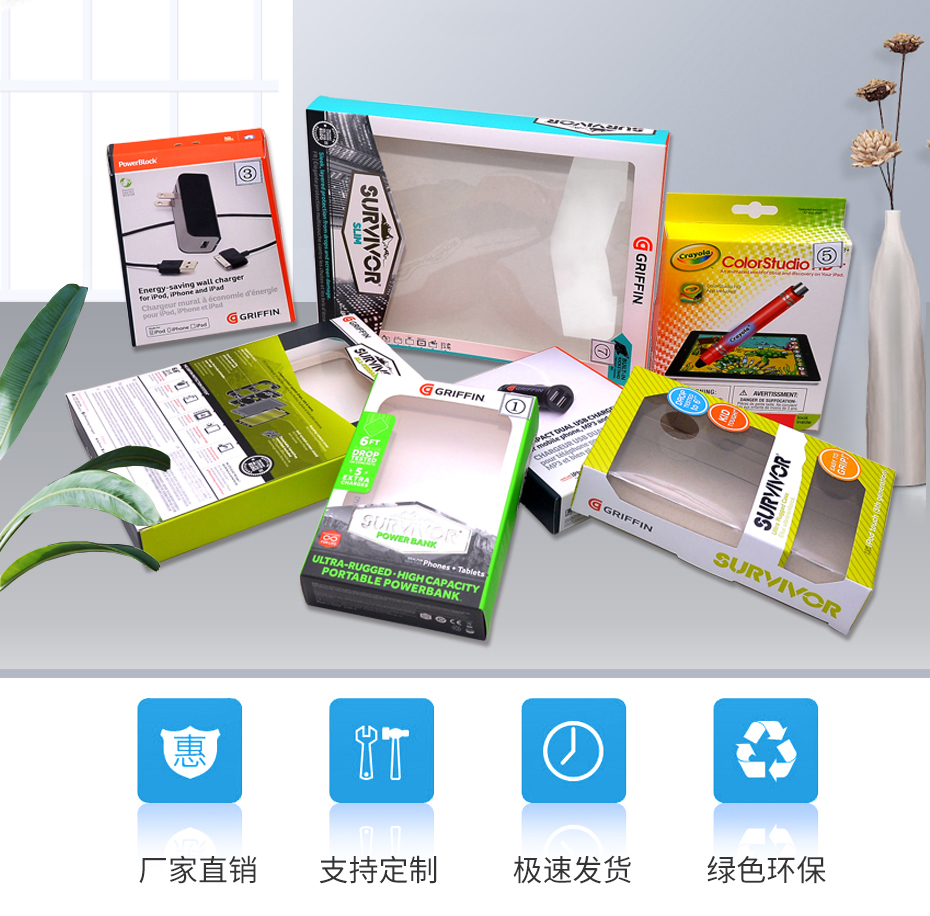 车载充电器包装彩盒
